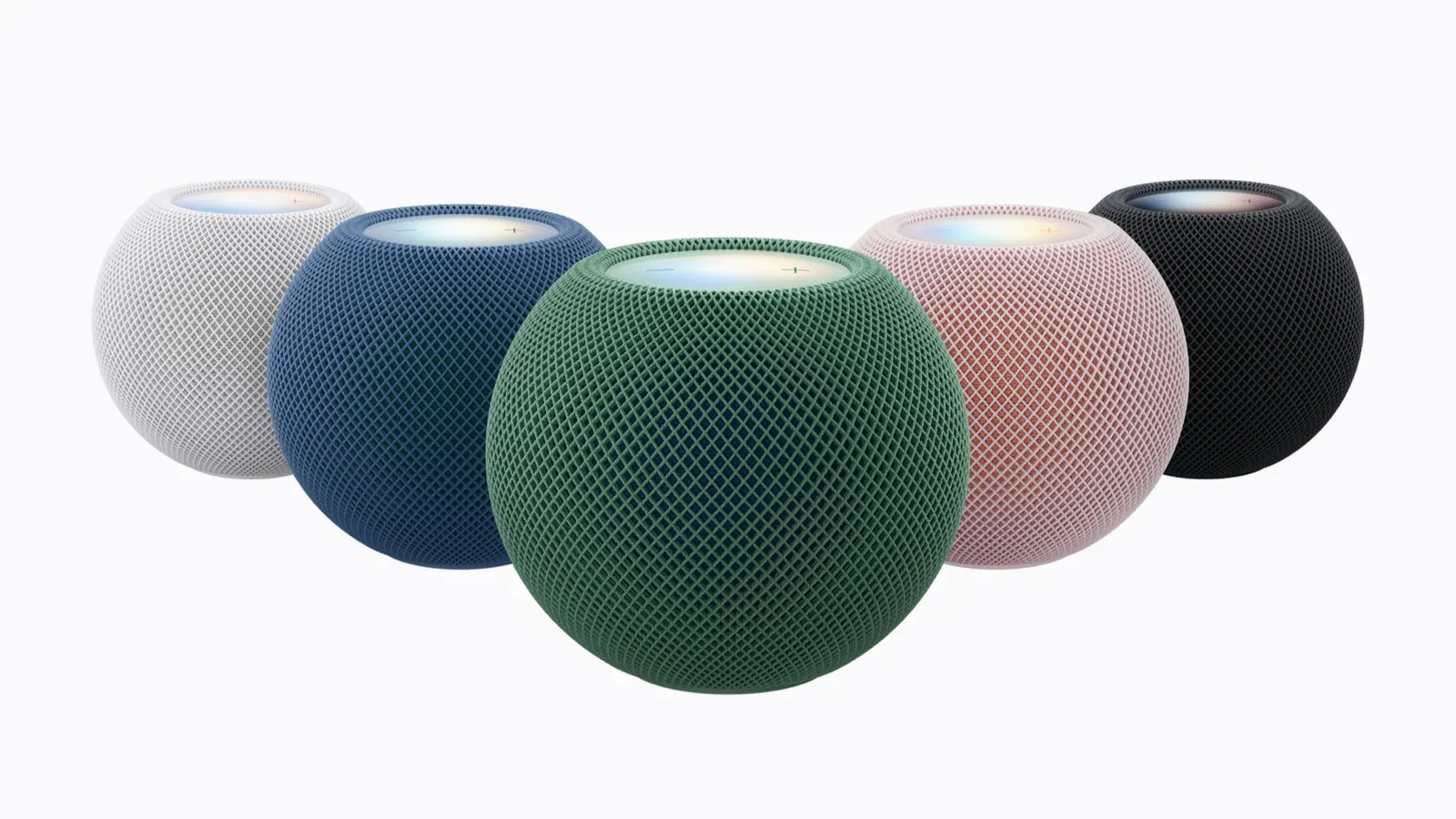 HomePod mini 2 in allen fünf Farben