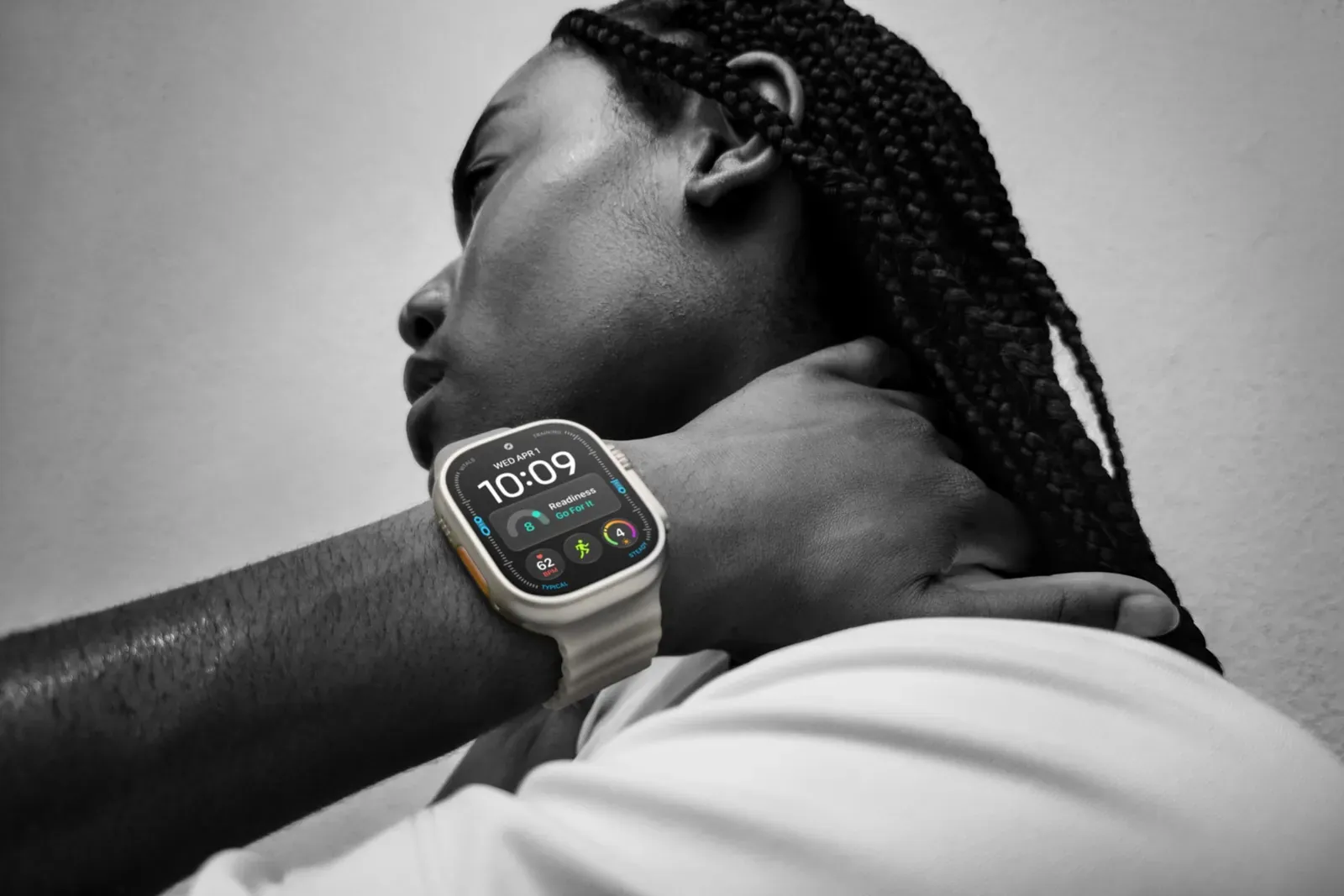 Apple Watch Ultra 4 am Handgelenk